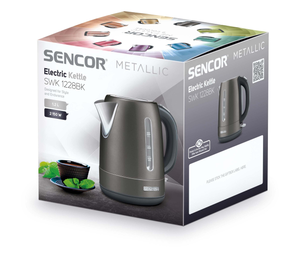 Sencor Czajnik SWK 1228BK - 1021464 - zdjęcie 9